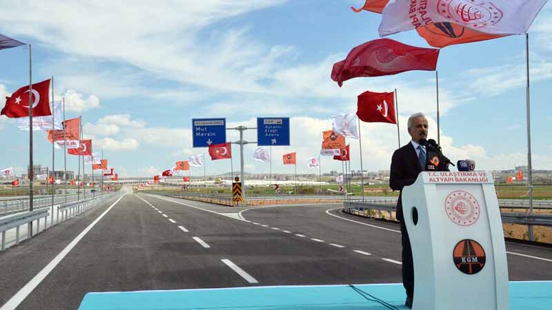 Turkije opent moderne ringweg in centraal zuidelijke regio Karaman