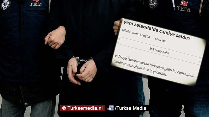 Verheerlijker Aanslagen Nieuw Zeeland Ingepakt En Meegenomen Turkse Verheerlijker Aanslagen Nieuw Zeeland Ingepakt En Meegenomen Turkse